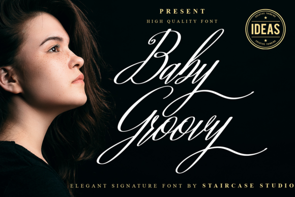 Baby Groovy: A Delicate Script Font That Feels Like Handwritten Magic