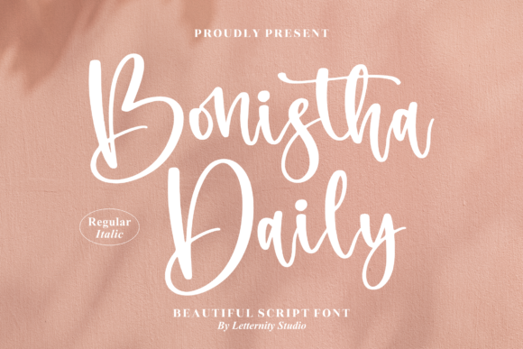 Bonistha Daily: A Refined Script Font for Digital Branding