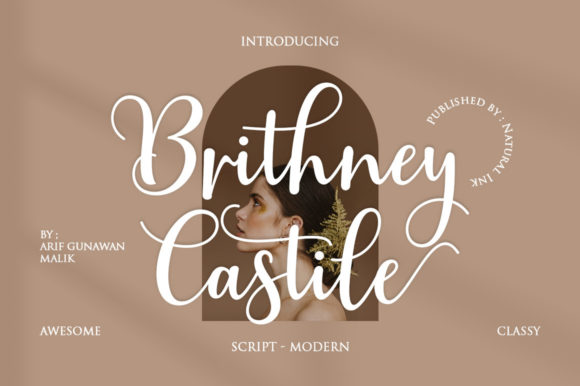 Brithney Castile Font: Elegant Script for Modern Marketing