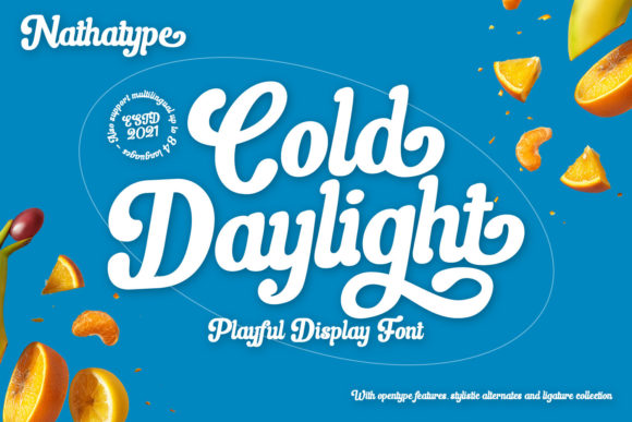 Cold Daylight: A Bold Handwritten Font for Modern Brand Identity