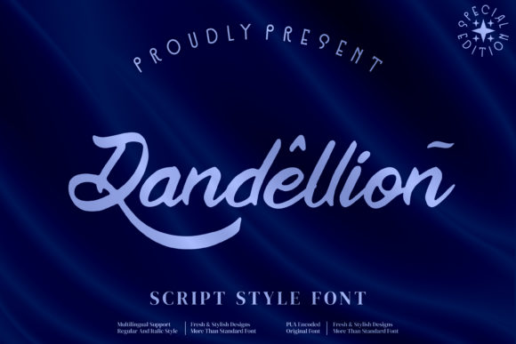 Dandellion: A Timeless Script Font for Real Branding