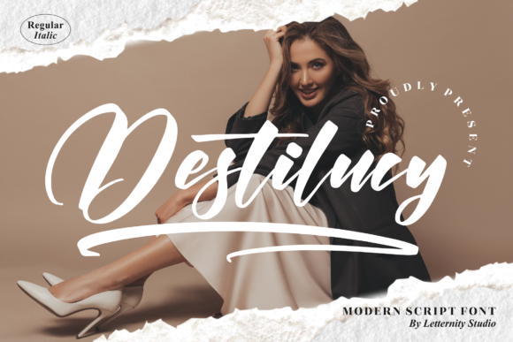 Destilucy: A Beautiful Script Font