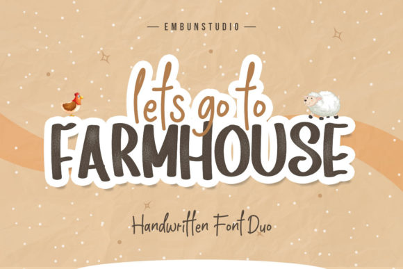 Go to Farmhouse: A Font for Real Business