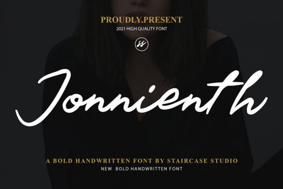Jonnienth: A Bold Handwritten Font