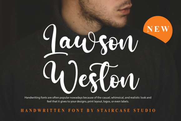 Lawson Weston: A Modern Script Font