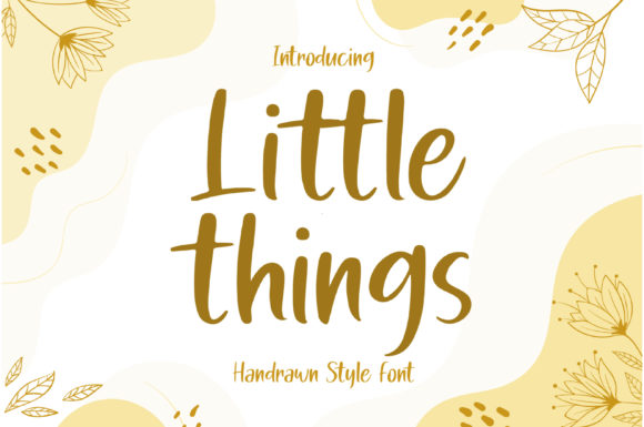 Little Things Font Review