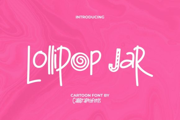 Lollipop Jar Font: Sweet Design for Digital Campaigns