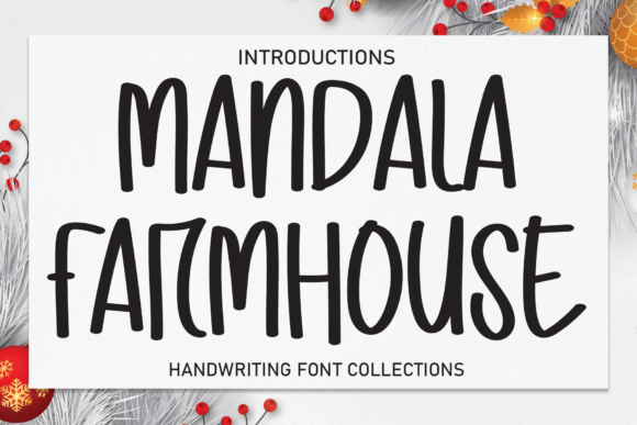 Mandala Farmhouse Font Review