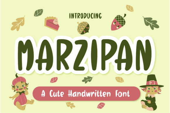 Marzipan Font: A Handwritten Touch for Makers