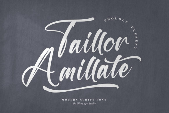 Script Font for Editorial Design