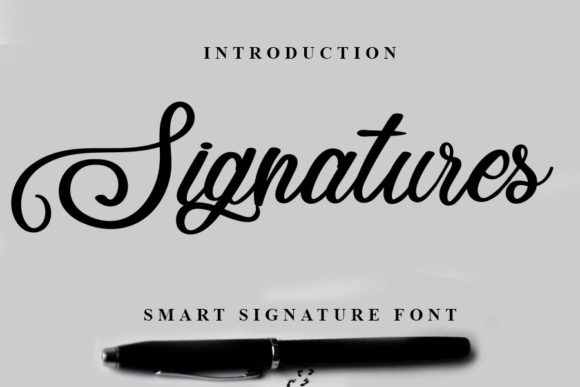 Signatures: A Handwritten Font That Feels Like Home