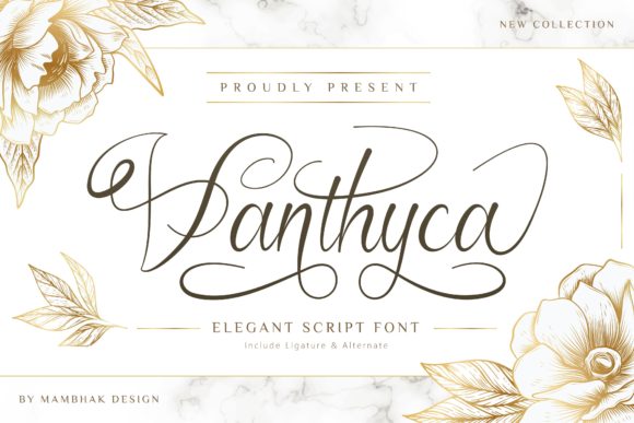 Vanthyca: A Elegant Script Font