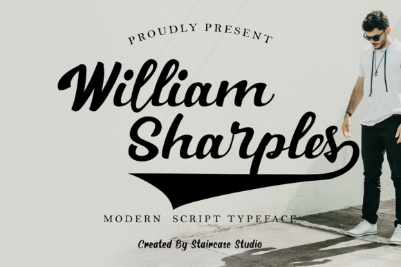 William Sharples Font for Creative Makers