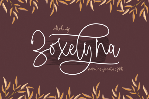 Zoxelyna Font: Elegant Script for Web Design